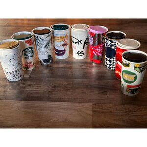 Original Starbucks Ceramic Travel Tumblers 12 Oz | Great condition